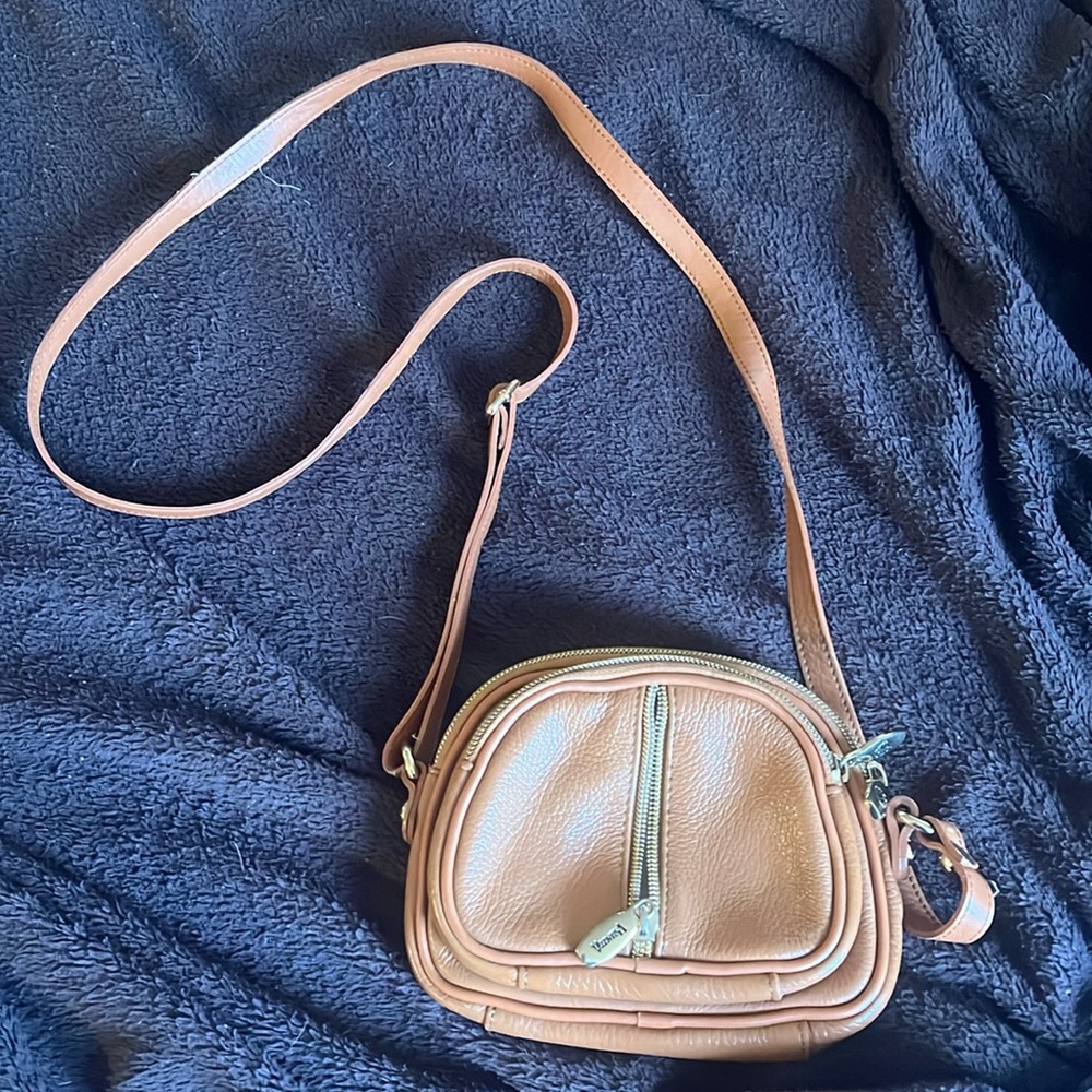 Valentina Italian Leather Extra Small Crossbody